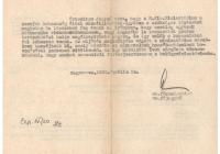 1. A szobi járás főjegyzőjének levele a szovjet katonaság által Ukrajnába elszállítottakról