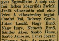  3. A Saturday Section újságcikke az Ottawában élő magyarokról