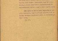 4. Almássy Györgyné Zichy Zenke beszámolója a földosztásról és az aktuális hírekről; Zichy Eleonóra 1919. március 5-i bejegyzése