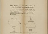 6. Az 1885. évi Budapesti Országos Általános Kiállításon az élelmiszerek, mint iparcikkek kiállítására szükséges üvegedények beszerzése