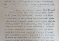 6. Napi jelentés Robert C. Dexter látogatásáról