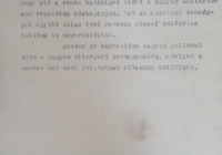 6. Napi jelentés Robert C. Dexter látogatásáról