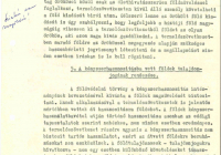 A Földművelésügyi Minisztérium Földbirtokpolitikai Főosztályának jelentése a földtulajdonról és földhasználatról