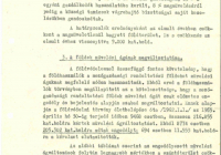 A Földművelésügyi Minisztérium Földbirtokpolitikai Főosztályának jelentése a földtulajdonról és földhasználatról