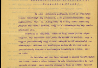 A Magyar Mezőgazdák Szövetkezetének levele a földművelésügyi miniszter részére. 1904. július 23.