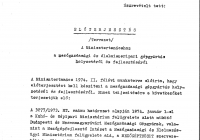 A Mezőgazdasági és Élelmezésügyi Minisztérium Gépgyártási Főosztályának jelentése a gépgyártás helyzetéről