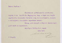 A Vasmegyei Mezőgazdasági Takarékpénztár Rt. igazgatóságának levele a Pesti Magyar Kereskedelmi Bank Rt. cégjegyzője részére (Szombathely, 1931. szeptember 15.)