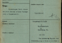 Hochenburger Antal alezredes, bécsi katonai attasé fejtegetései Burgenlandról