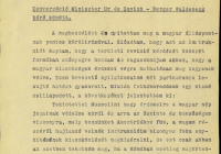 Jelentés a Kánya Kálmán, Suvich olasz külügyi államtitkár és Berger-Waldenegg osztrák külügyminiszter között folytatott beszélgetésről