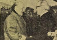 Kádár és Honecker a repülőtéren Népszabadság 1977.03.23.