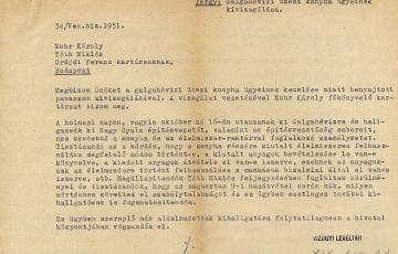 1946: Romlott húst a munkásoknak